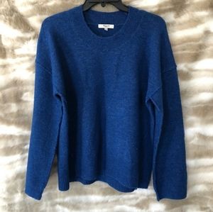 Madewell Bright blue wool sweater